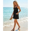 image:imageGRECERELLE Cotton Summer Rompers for Women 2026 Athleisure Jumpsuit ShortsBlack