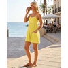 image:imageGRECERELLE Cotton Summer Rompers for Women 2026 Athleisure Jumpsuit ShortsButter Yellow